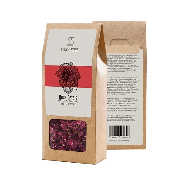 Mary Rose - Rød Rose 20g - rosenblomst (kronblade)