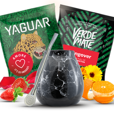 Yerba Mate Green Matero Bombilla Tilbehørssæt