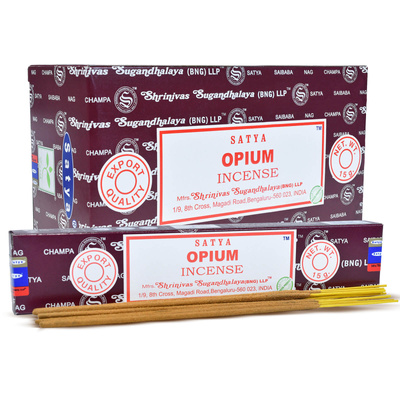 Røgelsespinde Satya – Opium