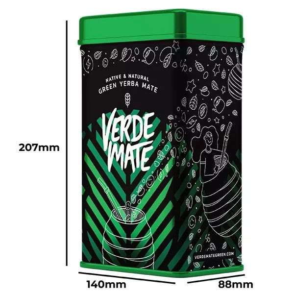 Yerbera – Metaldåse + Verde Mate Green Hangover 0,5 kg