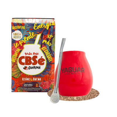 Yerba Mate CBSe Guarani 500 g Bombilla Matero