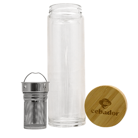 Mate to Go - glastermokande med infuser - 300 ml