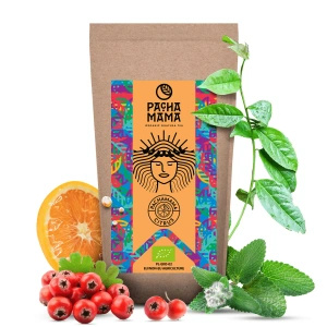 Sæt Guayusa Pachamama Citrus 100g + Kalabas + Bombilla