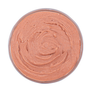 Sæt med jordnøddesmørpulver Nustino: Raspberry + Salted Caramel + Matcha 3x400g