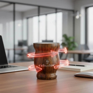 Tilbehørssæt til yerba mate: Kalabas + Termoflaske + Bombilla