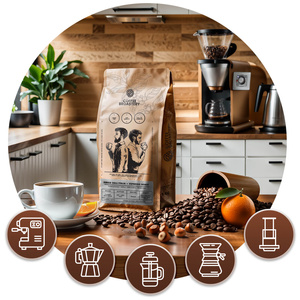 Bro Coffee Roastery - Helbønnekaffe Amico dall'Italia Espresso Roast 1kg