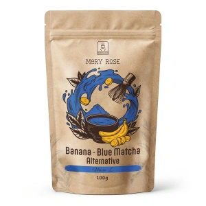 Mary Rose – Blue Matcha Alternative – Banan (pulver) 100 g