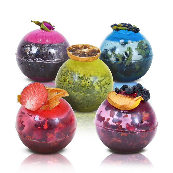 Gaveæske med te-bomber