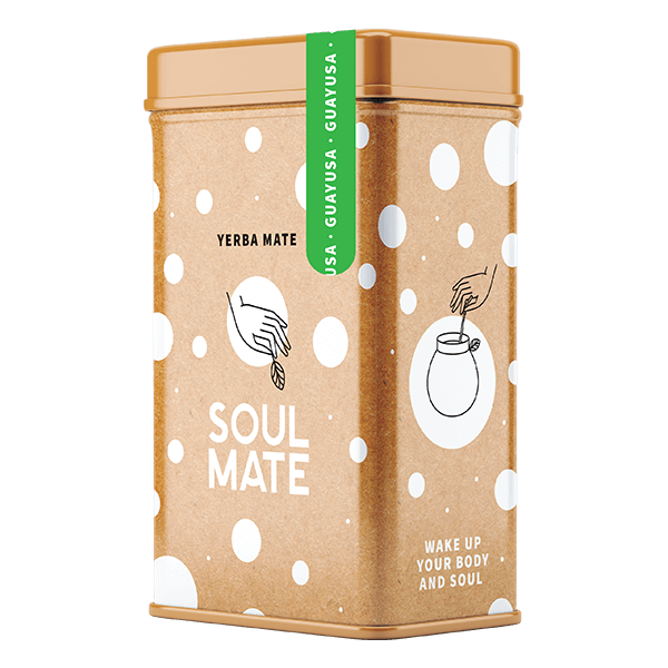 Yerbera – Metaldåse + Soul Mate Orgánica Guayusa 0,5 kg