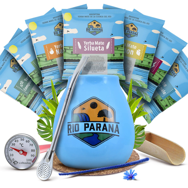 Yerba Mate Rio Parana startsæt tilbehør