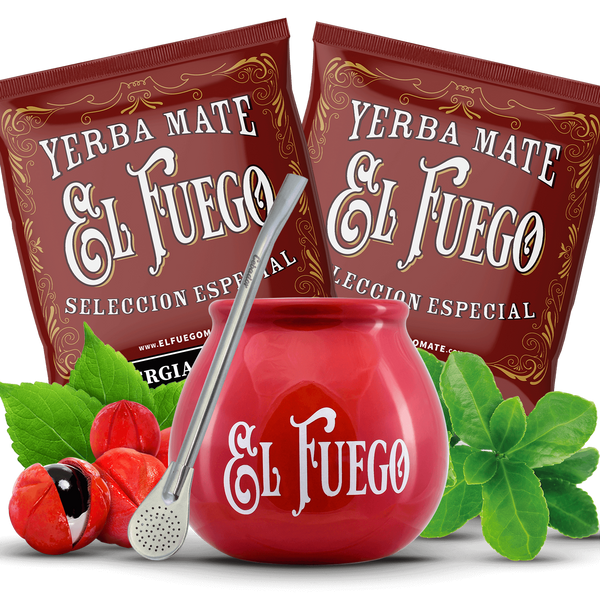 Yerba Mateo-sæt + Bombilla for at komme i gang