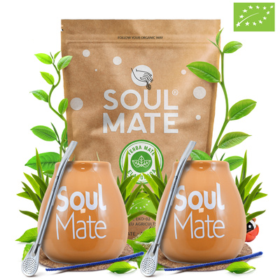 Yerba Mate-sæt Soul Mate Organica 500 g