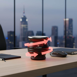 TermoColador – termokop til yerba mate – 190 ml (sort)