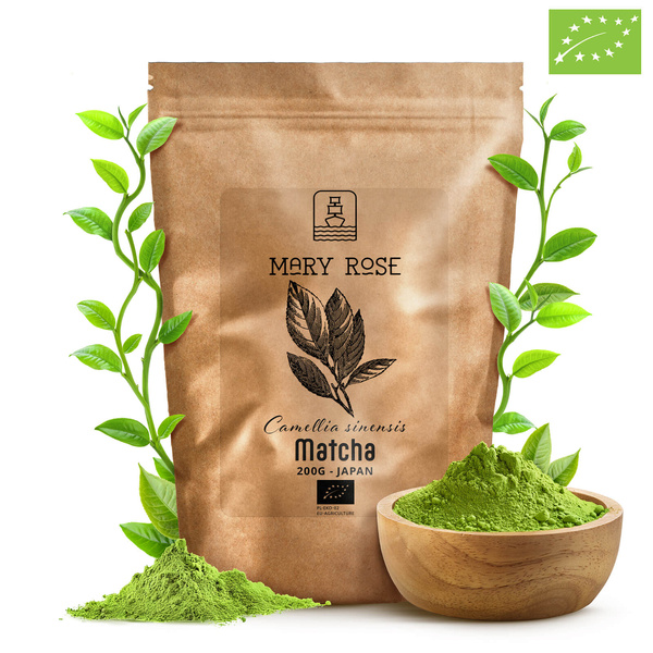 Mary Rose – Japansk Matcha Grøn Te (BIO) 200 g