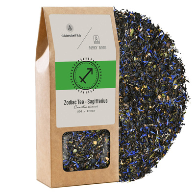 Aromantra x Mary Rose – Stjernetegn-te – Skytten (sort te) 50 g