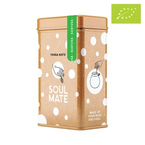 Yerbera – Metaldåse + Soul Mate Orgánica Guayusa 0,5 kg