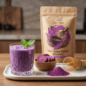 Mary Rose – Purple Matcha Alternative – Ube (pulver) 50 g