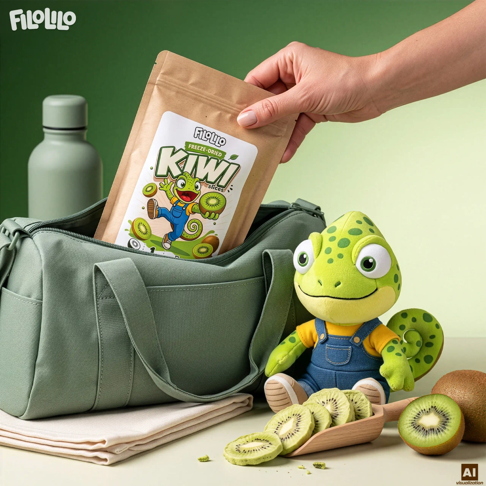 FiloLilo frysetørret kiwi