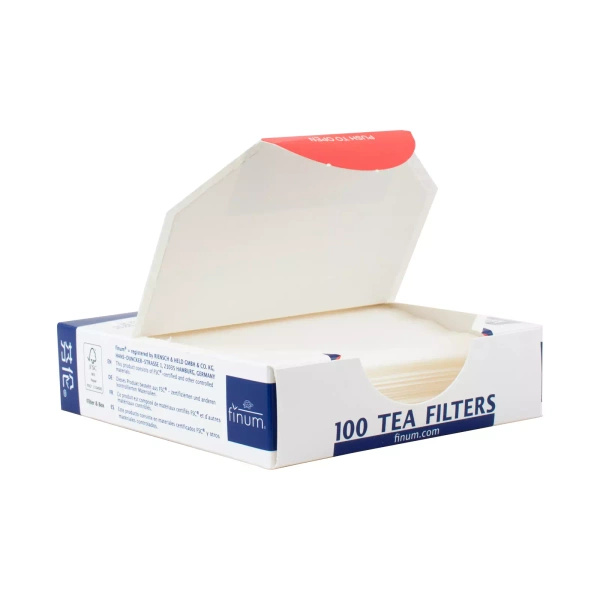 Tefiltre af papir (100 stk.) med pind