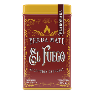 Yerbera - blikdåse + El Fuego Elaborada 0,5 kg 