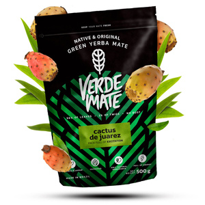 Gavesæt Yerba Mate Verde Mate Cactus 0,5kg