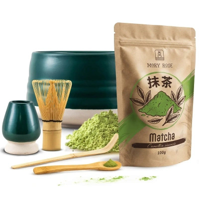 Sæt til brygning af matcha-te
