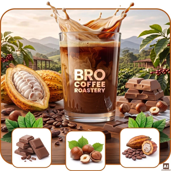 Bro Coffee Roastery – Helbønnekaffe Crema Rumba 400 g