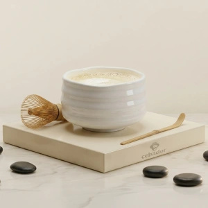 Sæt til at tilberede White Matcha