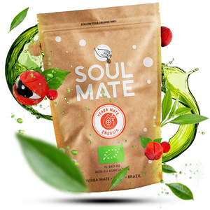 Yerba Mate-sæt til Par: Soul Mate 2x500g + 2x Kalabas + 2x Bombilla