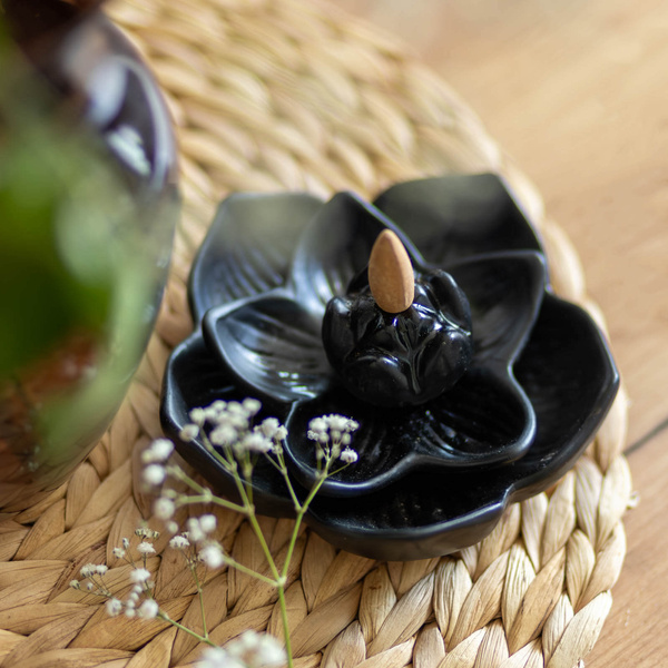 Røgelsesholder til kegle Lotus Flower