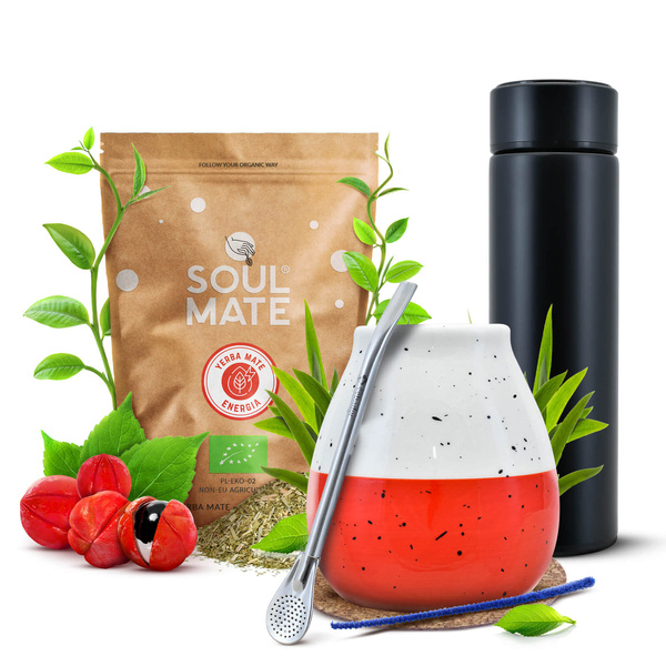 Yerba Soul Mate Energia 500 g sæt + termokande