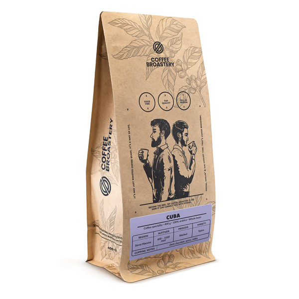 Bro Coffee Roastery - Helbønnekaffe Cuba Sierra Maestra Speciality 400 g