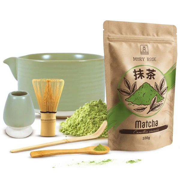 Sæt til brygning af matcha-te