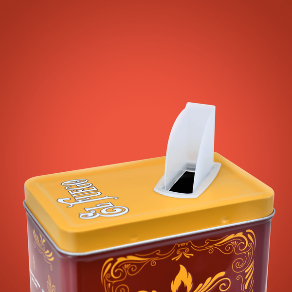 Yerbera – Metaldåse + El Fuego Menta Limon 0,5 kg