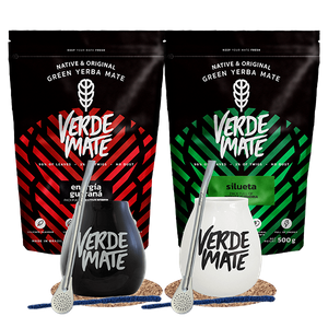Yerba Verde Mate-sæt Silueta 500g + Energia 500g