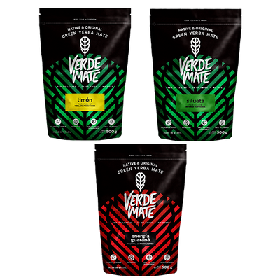 Yerba Verde Mate Grøn 3x500g
