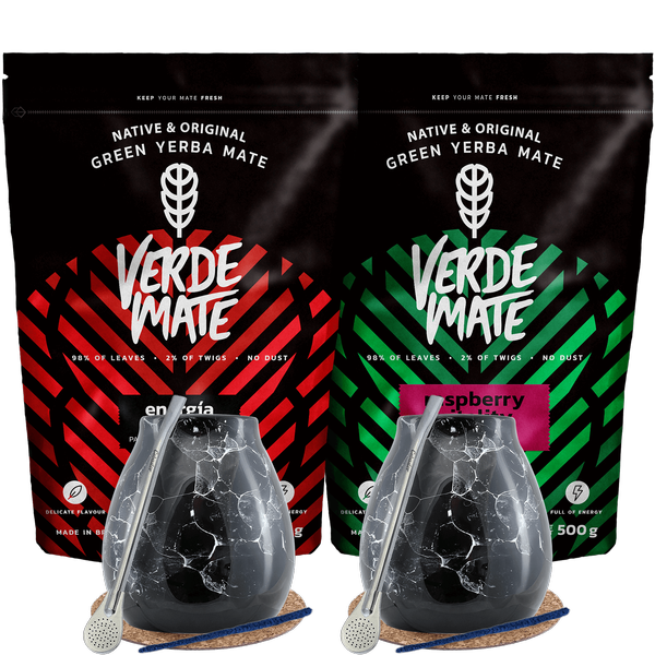 Yerba Mate Energy for Two Bombilla-sæt 1 kg