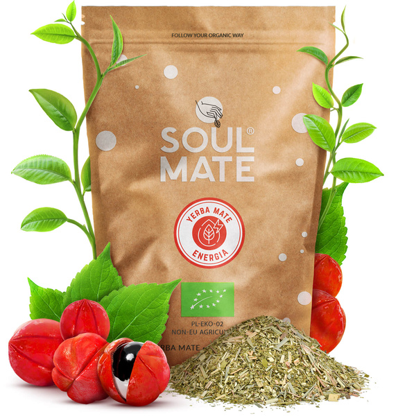 Yerba Mate-sæt til Par: Soul Mate 2x500g + 2x Kalabas + 2x Bombilla