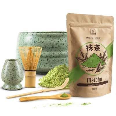 Sæt til brygning af matcha-te