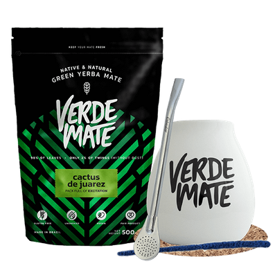 Sæt med Yerba Mate-kaktus