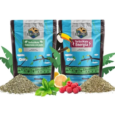 Yerba Mate Sæt Rio Parana Elaborada Energia 1kg