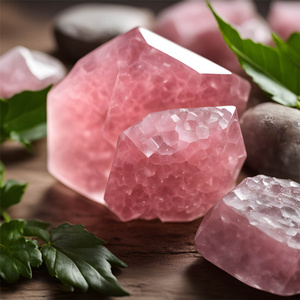Sæt af natursten og krystaller - esoterik, yoga, meditation