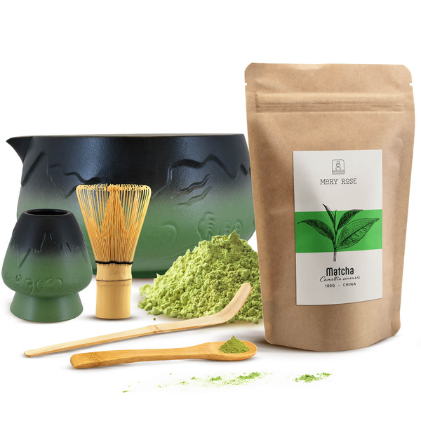 Sæt til brygning af matcha-te