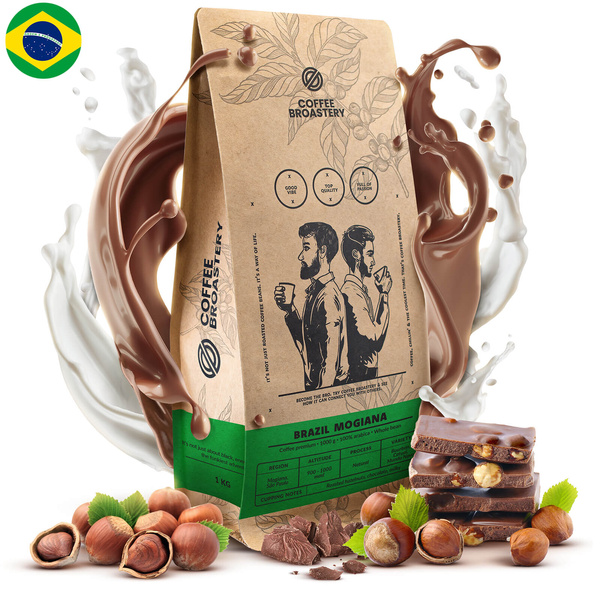 Sæt Coffee Broastery Nicaragua Colibrí Azul + Brazil Mogiana 2x1kg (2kg)
