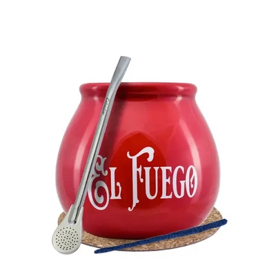 Originalt yerba mate-sæt fra El Fuego