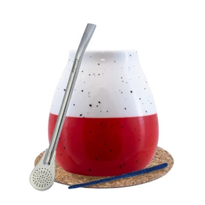 Yerba Mate-startsæt STOR KALABASH bombilla