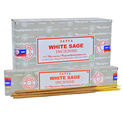 Røgelsespinde Satya – White Sage
