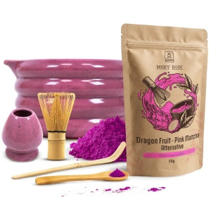 Sæt til at tilberede Pink Matcha