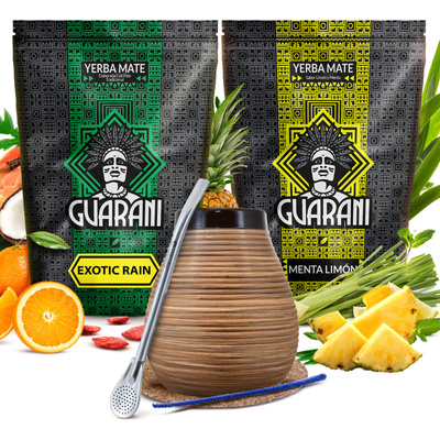Yerba mate sæt Verde Mate keramisk kalabas bombilla