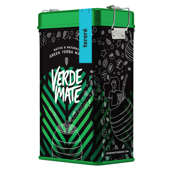 Yerbera – Metaldåse + Verde Mate Green Tereré 0,5 kg